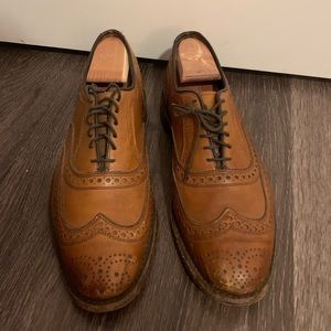 Allen Edmonds McAllister wingtip Oxford walnut 10D